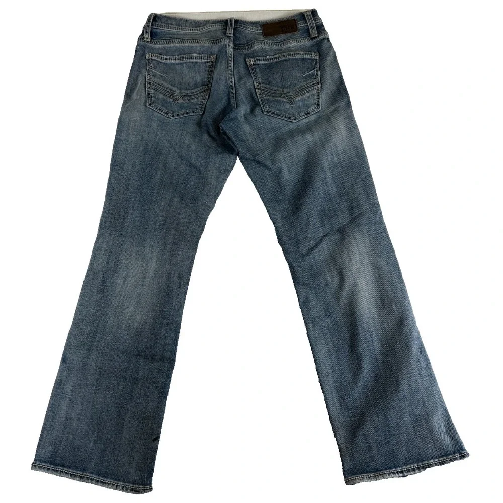Buckle BKE Jake Straight Jeans Mens 30 Blue Denim Cotton Regular Fit Casual Wear